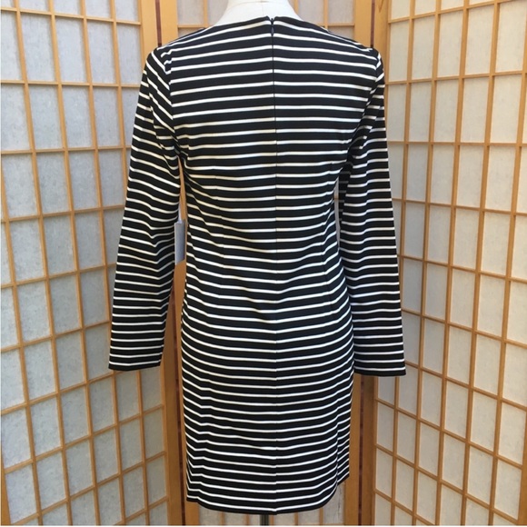 1. State True Romance Black & White Striped Dress SZ M NWT - Picture 5 of 8